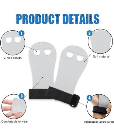 Buy Hioqfr 2 Pairs Stretching Ridges Gymnastics Handles & Wrist Bands | Best Fitness Grip Pads for Cross Training & Pull Up | International Shipping Available - Buy Online on GoSupps.com