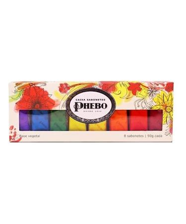 Buy Phebo Traditional Belem Glycerin Soap Box - 8 x 90g Classic Collection | International Shipping Available - Buy Online on GoSupps.com