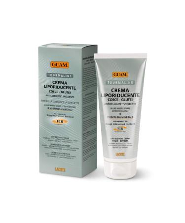 GUAM Seaweed Hot Reshaping Gel and Anti-cellulite Cream with Infrared Heat Benefits FIR, Lipo Reducing Cellulite Treatment, Firming Body Lotion - 6.7 OZ | By Guam Beauty