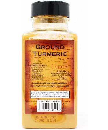 RKBROTHERS Kirkland Signature Ground Turmeric 340g (Pack of 2) - Buy Online on GoSupps.com