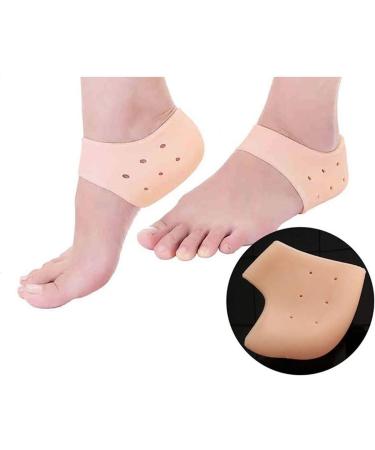 Silicone Gel Heel Protector for Plantar Fasciitis - Moisturizing Socks for Hard Cracked Dry Skin - One Pair by Alayna - Buy Online on GoSupps.com