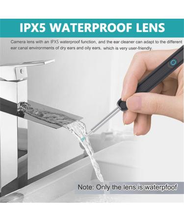 Otoscope Endoscope Ear Spoon Ear Wax Cleaner Ear Wax Removal Kit USB 1080p Hd Load Otoscope Wi-Fi Visible Ear Wax Removal Tool Dia 3.6mm Ear Cleaner with Camera For iOS android (White) - Buy Online on GoSupps.com