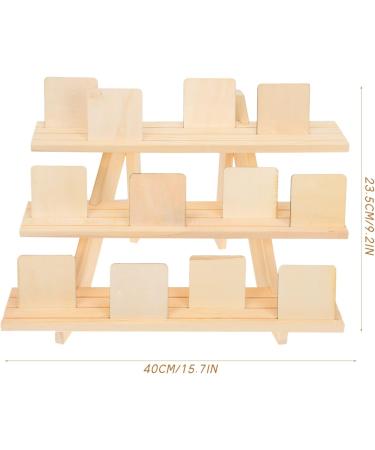 1pc Nail Art Display Stand Nail Art Showing Board Nail Art Display Holder Manicure Color Display Board Nail Color Chart Makeup Gadgets Three-dimensional Nail Supplies Log - Buy Online on GoSupps.com