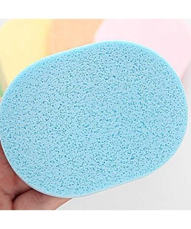 SHOUD 4pcs Facial Sponges Face Cleansing Sponge for Face Cleansing Massage Pore Exfoliating Mask Makeup Removal Exfoliating Cleanse Sponge Puff Random Sent - Buy Online on GoSupps.com