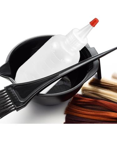 ZZLBZN Applicator Bottle 2Packs Squeeze Bottle with Nozzle 120ml Hair Oil Applicator Bottle for Salon Hair Care Hair Coloring Paint Art Glue - Buy Online on GoSupps.com