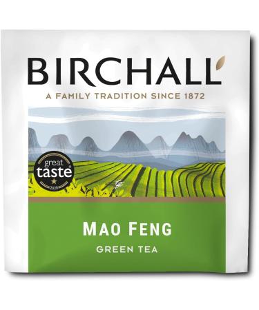 Birchall Tea Mao Feng Green Tea - 6 Boxes of 20 Plant-Based Prism Tea Bags - Buy Online on GoSupps.com