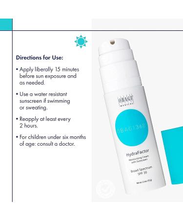 Obagi 360 HydraFactor Moisturizer Cream with SPF 30 - UV Protection, Anti-Acne & Anti-Aging - 2.5 oz - Buy Online on GoSupps.com