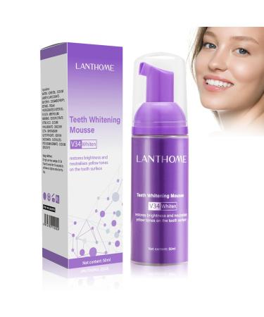 Tooth Mousse Oral Crystal - Purple Toothpaste for White Teeth - Whitening Mousse - Teeth Whitening Toothpaste - Color Correction