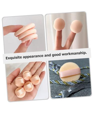 FRCOLOR 15 Pcs Cosmetic Powder Puffs - Portable Blush & Makeup Sponges for Women | Mini Facial Makeup Tools & Flocking Pads - Buy Online on GoSupps.com