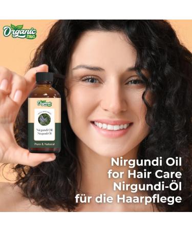  ORGANIC ZING Organic Zing Nirgundi (Vitex Negundo) Pure and Natural Carrier Oil for Aroma Diffusers Skin Care and Hair Care 30ml - Buy Online on GoSupps.com