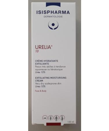 Isispharma Urelia 10 Emollient Body Cream | 10% Urea for Mild Psoriasis Relief | International Shipping Available - Buy Online on GoSupps.com