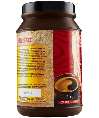  Italian Gourmet E.R. Ristora Caff al Ginseng Instant Coffees with Ginseng Mix for Drinks Breakfast for 50 Cups with Measuring Cup 1 kg Set of 3 - Buy Online on GoSupps.com