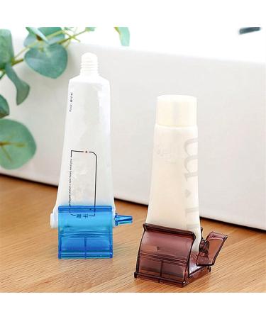 Toothpaste Dispenser Toothpaste Tube Squeezer Dispenser Rolling Tooth Cleaning Clip Bathroom Accessory Manual Toothpaste Rolling Holder Tool (Color : C) - Buy Online on GoSupps.com