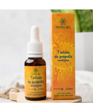 Mother Propolis tincture - 20 ml - ORGANIC. Promotes the well-being of the throat. 100% natural. 15% weight/volume. - Buy Online on GoSupps.com