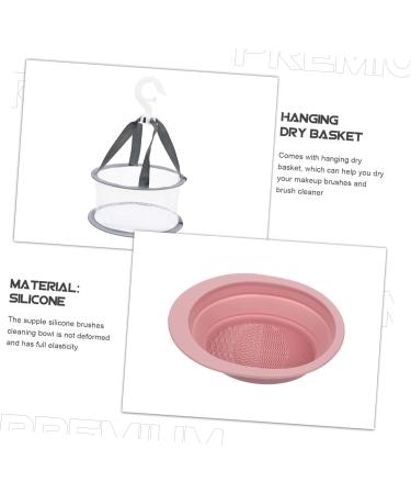 Beaupretty 1 Set makeup brush cleaning laundry drying rack collapsible makeup brush scrubber bowl esponjas para maquillaje makeuo makeup sponge tool cleaning mat fold Silicone cleaning rack - Buy Online on GoSupps.com