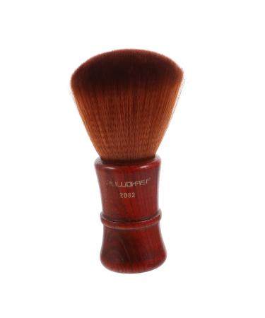 Beavorty facial cleansing brush man styling brush soft wooden 14*4.5cm brown