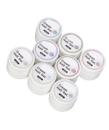 Cream Nail Polish Professional Colorful Candy Color Cream Nail UV Glue for Salon - Buy Online on GoSupps.com