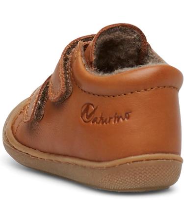 Naturino Cocoon VL Leather First Steps Shoes - Beige (1 UK) - Buy Online on GoSupps.com