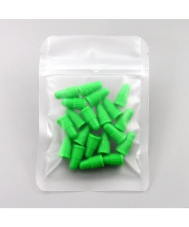 EVOZOOD Green Presta Valve Stem Caps (20 Pack) for Bicycle MTB & Road Bike - Buy Online on GoSupps.com