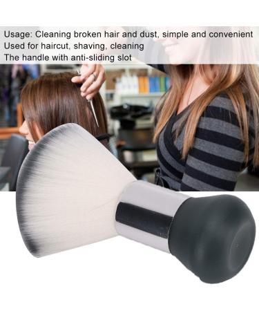 Hairdressing Cleaning Brush - Grey Broken Hair Sweep Tool for Haircut & Shaving Cleanup | Optimal for Barbers & Home Use - Buy Online on GoSupps.com