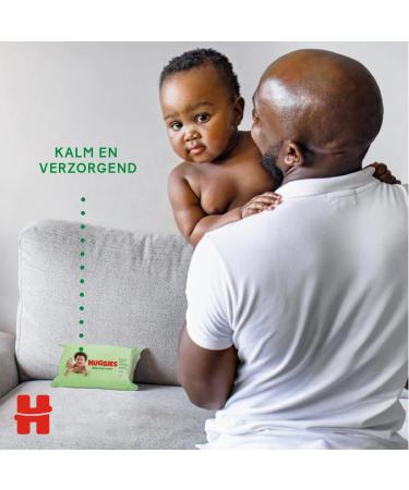 Huggies Natural Care Baby Towels - 10x56 Soft Cloths with Aloe Vera for Healthy Skin - Buy Online on GoSupps.com