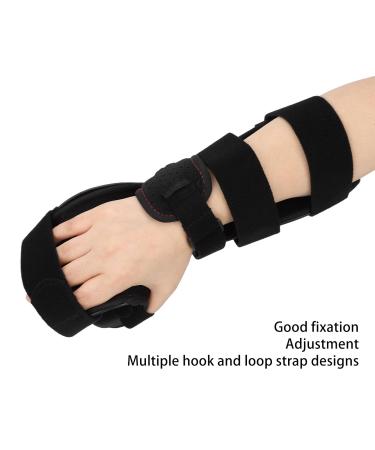 Yosoo Hand Splint Support - Adjustable Removable Finger Orthotics for Stroke Tendonitis & Joint Sprains - Soft Resting Hand Brace - Buy Online on GoSupps.com