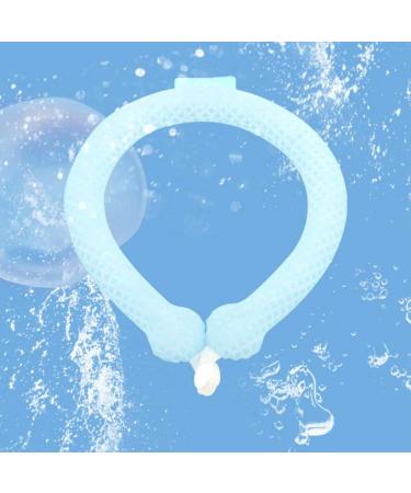 Buy Tebinzi Personal Cooler Neck Wrap | Portable Cooling Hose for Men & Women | Reusable & Free-Handed | Ideal for Outdoor Sports - Sky Blue - Buy Online on GoSupps.com