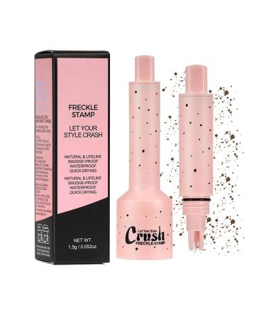 Fierudeng Faux freckle marker summer freckle marker quick drying soft false summer freckle marker natural lifelike waterproof freckle stamp for girls 20 Medium