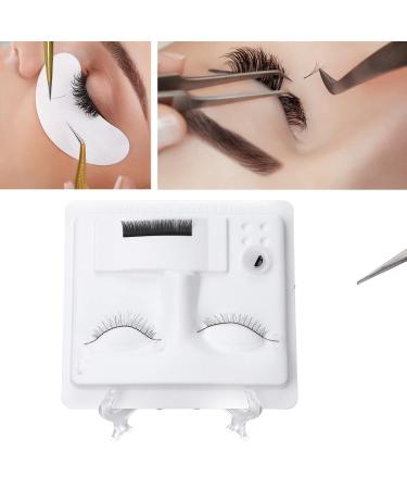 ZJchao Eyelash Practice Tray Set - 10pcs Training Boards & Holder for Beginners | Perfect for Eyelash Extensions - Buy Online on GoSupps.com