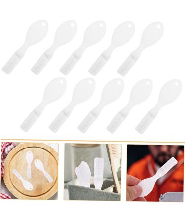Minkissy 10 Piece Household Toothbrush Set | Cleaning Brushes & Travel Accessories - White Nylon Short Grip - Buy Online on GoSupps.com