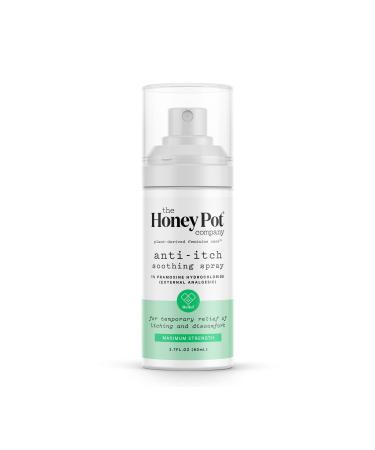 The Honey Pot Company - Feminine Anti-Itch Spray -at Home or On The Go Medicated Spray to Relieve Itch and Irritation. Maximum Strength - 2.71 fl. Oz. - Buy Online on GoSupps.com