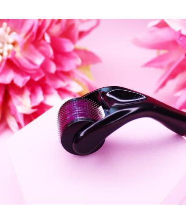 MUJGAN Derma Roller 1mm Microneedling Beard Roller for Beard & Hair Growth -540 Titanium Micro Needles Derma Roller for Face Reduce Fine Lines Wrinkles Age Spots and Stretch Marks 1.00 mm Classic - Buy Online on GoSupps.com