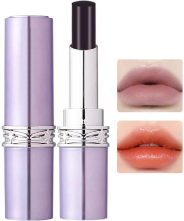 Baume l vres changeant de couleur rouge l vres nourrissant | Baume l vr es hydratant pour femmes filles maquillage beaut cosm tiques voyage rendez-vous travail f te Amber Orange - Buy Online on GoSupps.com