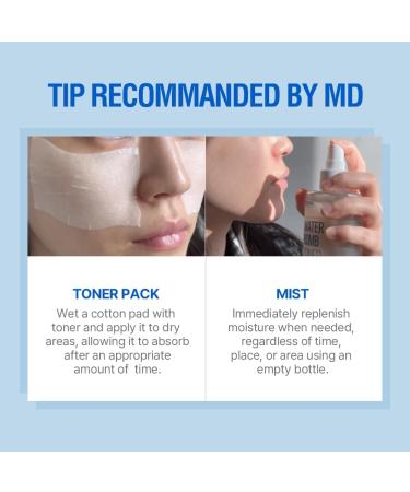 Atomu Water Bomb Toner - Moisturizing Soothing Hypoallergenic Exfoliating Toner for Hydration (6.76 fl. oz.) - International Shipping Available - Buy Online on GoSupps.com