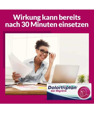 Dolortriptan - Migraine Relief with Almotriptan International Shipping 2 Tablets - Buy Online on GoSupps.com