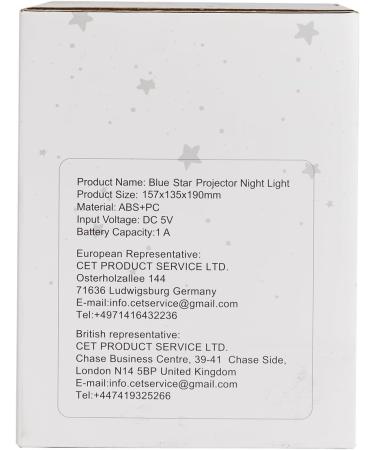 Bluetooth Baby Night Light Projector | 12 Light Modes | Kids Star Projector for Bedroom | Sensory Lights | Baby Gift and Room Decor - Buy Online on GoSupps.com