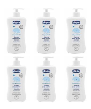 Chicco Chicco - Baby Moments - Tear-Free Shampoo 500 ml - Pack of 6