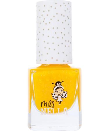 Miss Nella Honey Twinkles Glitter Nail Polish - Non-Toxic & Odour Free for Kids - Water Based & Easy Peel Off Formula - Buy Online on GoSupps.com