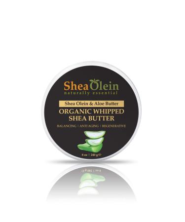 Organic Whipped Shea Butter (Aloe vera Butter Organic Whipped Shea Butter 8oz)