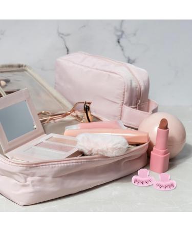 Eyelash Stamp for Beginner 1 Pair DIY Natural Long Lasting Lower Lash Stamp for Makeup Silicone Eyelash Stamps Tool for Woman Girls Style 2 Eyelash Stamps Tool Pink - Buy Online on GoSupps.com