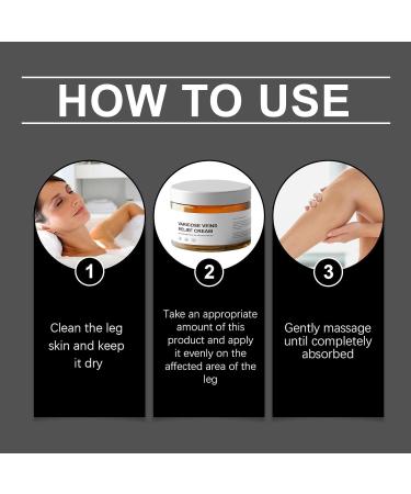  Orgrul Varicose Vein Cream Varicose Vein Relief MediLisk Cream for varicose veins Relief cream for varicose veins cream to relieve varicose veins (2) - Buy Online on GoSupps.com