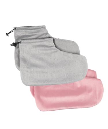 FRCOLOR 2paire Couvre Coton Thermique Bandes lastiques Pour Salon De Beaut Couverture Isolante Pour Rose