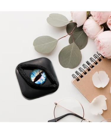 Light Blue Unique Contact Lens Case - Portable Mini Container for Women | Stylish Storage Solution - Buy Online on GoSupps.com