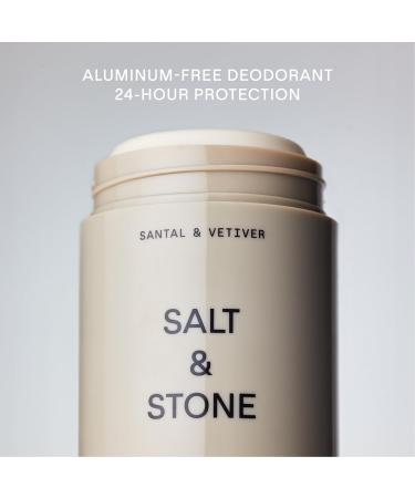 Salt & Stone Natural Deodorant + Hand Cream Bundle | Santal & Vetiver - Buy Online on GoSupps.com
