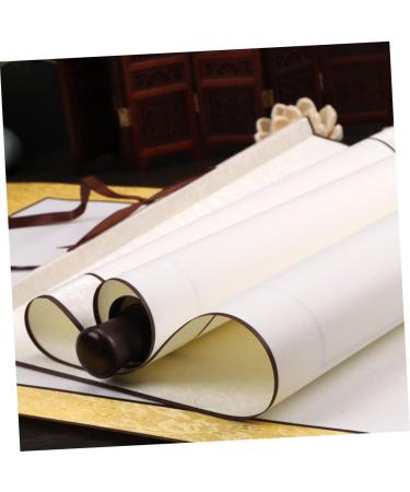 COHEALI Blank Rice Paper Scroll Hanging Wall Scrolls Calligraphy Paper Printable Blank Chinese Blank Wall Japanese Wall Art Household Rice Paper Portable Traditional Chinese Painting - Buy Online on GoSupps.com