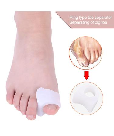 Hallux Valgus Pain Relief Set | Bale Toe Correction & Breathable Protection Covers - Buy Online on GoSupps.com