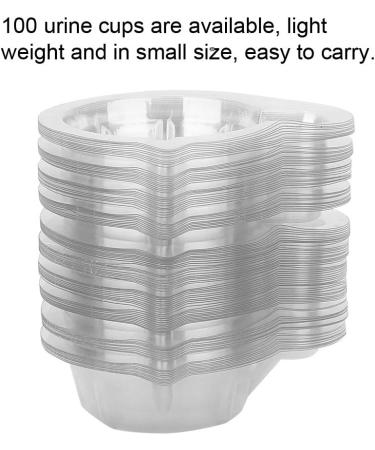 100pcs Disposable Urine Collection Cups for Early Pregnancy & Ovulation Tests Fast International Shipping - Buy Online on GoSupps.com