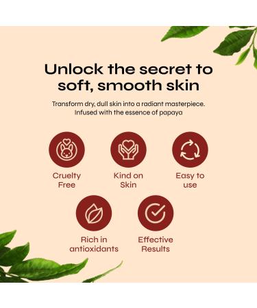 Papaya Moisturizer 16 oz (450 ml) - Hydrating & Nourishing Skin Care | International Shipping Available - Buy Online on GoSupps.com