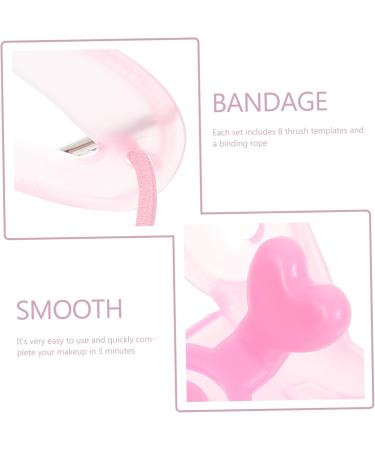 VINTORKY Eyebrow Tools 3 Sets Eyebrow Aid Eyebrows Drawing Template Plastic Travel Eyebrow Tool Replaceable Accessories - Buy Online on GoSupps.com