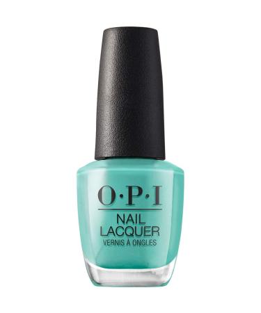 OPI Nail Lacquer  My Dogsled is a Hybrid  Green Nail Polish  Nordic Collection  0.5 fl oz